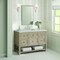 James Martin Vanities 48'' Single Vanity, Whitewashed Oak w/ 3 CM Eternal Jasmine Pearl Quartz Top 330-V48-WWO-3EJP - alternate 3